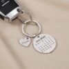 chaveiro-calendario-redondo-personalizado-aco-inox-741 Chaveiro Calendário Redondo, Personalizado, Aço Inox
