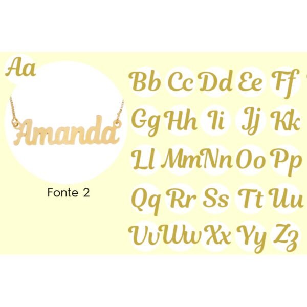 colar-de-nome-fontes-personalizados-banhado-ouro-18k-881 Colar De Nome, Fontes Personalizados, Banhado Ouro 18k
