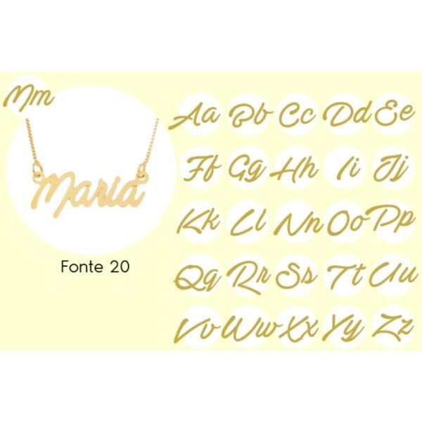colar-de-nome-fontes-personalizados-banhado-ouro-18k-899 Colar De Nome, Fontes Personalizados, Banhado Ouro 18k