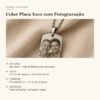 ficha-tecnica-colar-placa-inox-fotogravacao Ficha técnica do colar placa inox: aço inox, placa 2,7 x 4 cm, corrente 60 cm com extensor de 5 cm, gravação na frente ou frente e verso